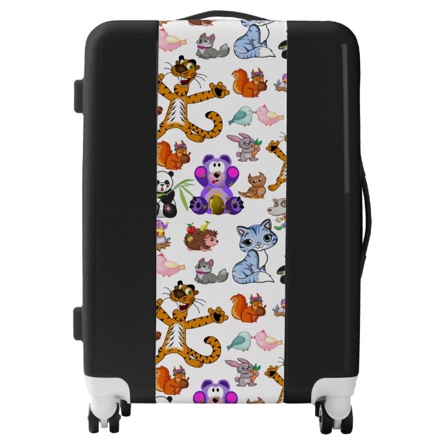 Cute Animals Pattern  Luggage (Front)