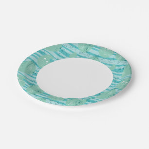 Cute animals playing with water 1 paper plates