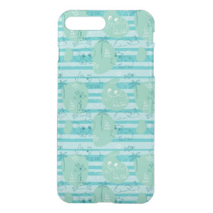 Cute animals playing with water 1 iPhone 8 plus/7 plus case