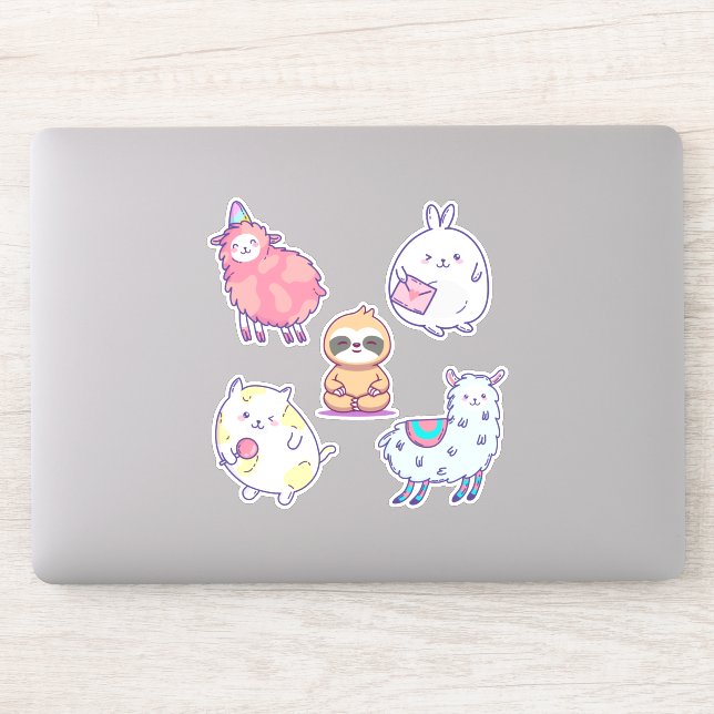 Cute Animals Sticker (Computer)
