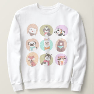 Cute Animals Sweatshirt
