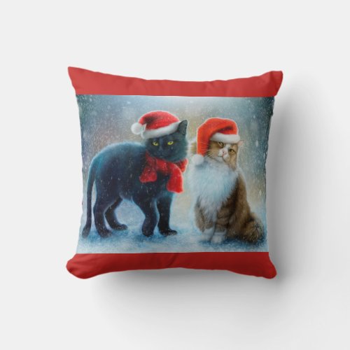 Cute Animals Throw Pillow