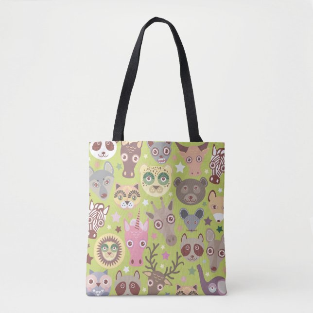 Cute Animals  Tote Bag (Front)