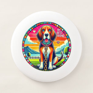 Cute Animated Dog Wham-O Frisbee