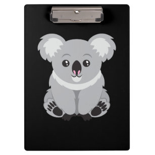 Cute animated Koala Bear Clipboard