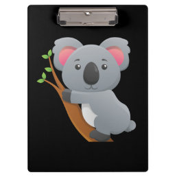 Cute animated Koala Bear Clipboard