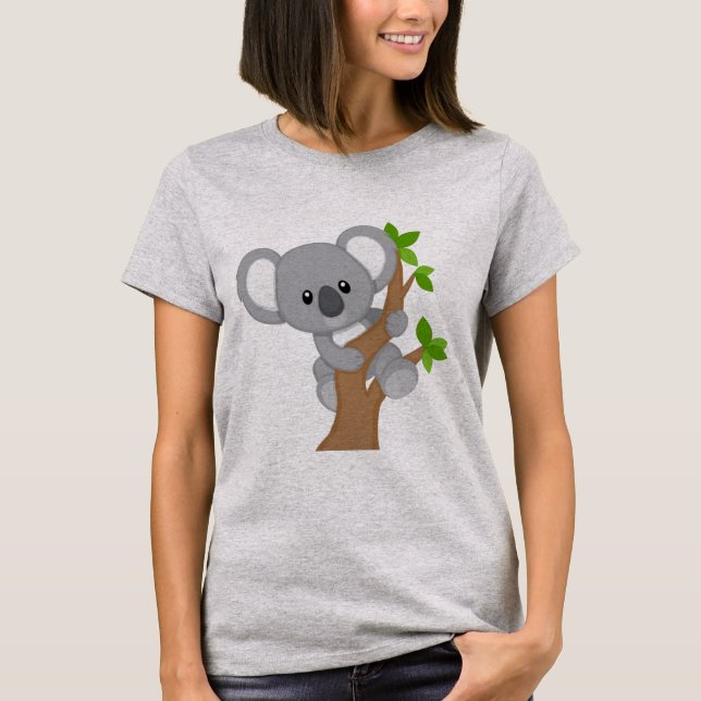 Cute animated Koala Bear T-Shirt (Front)