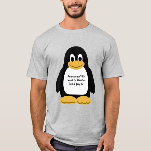 Cute animated penguin T_Shirt
