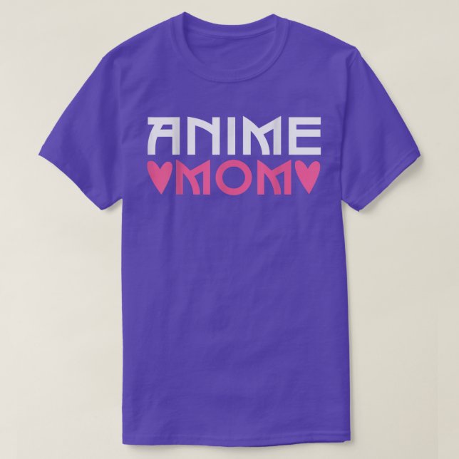 Cute Anime anime mom  T-Shirt (Design Front)