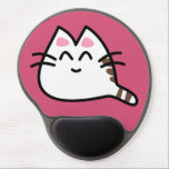 Cute Anime Cat Gel Mouse Pad<br><div class="desc">It's smiling because it loves you!</div>