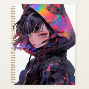 Cute Anime Catgirl Planner