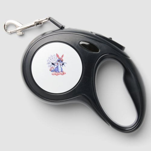 Cute Anime Dragon Bunny Easter Shirt Toddler Girl  Retractable Pet Leash