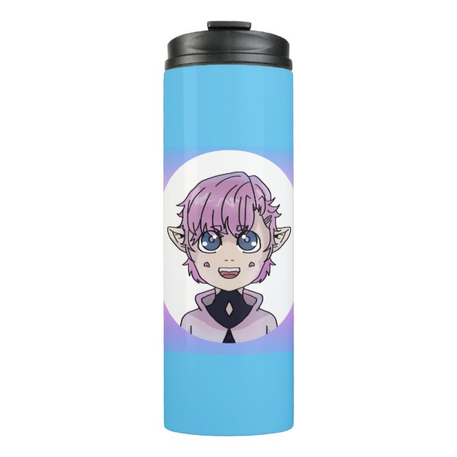 Cute Anime Elf Thermal Tumbler (Front)