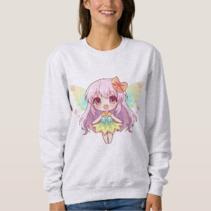 Cute Anime Fairy Sweatshirt Add a touch of magic