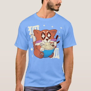 Cute Anime Foeating Ramen, For Women And Men 545  T-Shirt
