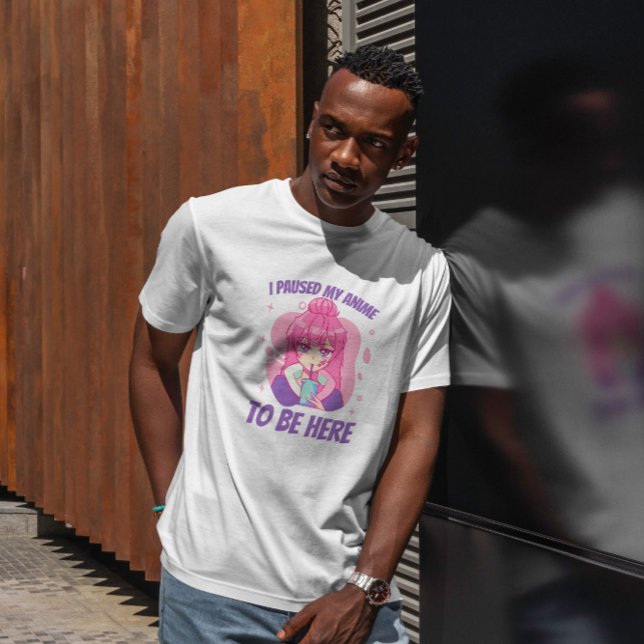 Cute Anime Girl Drink  T-Shirt (Creator Uploaded)