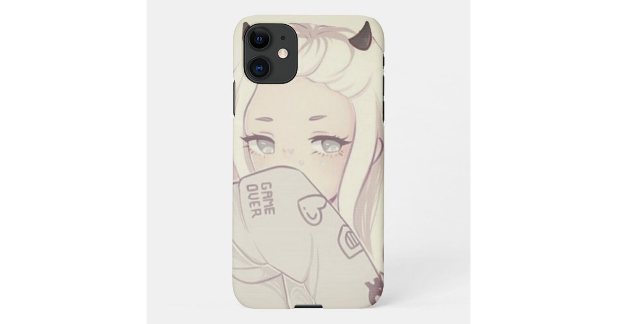 Cute girl Drawing Phone Case | Zazzle