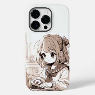 Cute Anime Girl iPhone / iPad case
