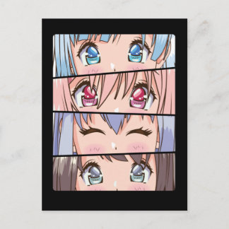 Cute Anime Girl Japan Comic Manga Anime Postcard