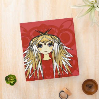 Cute Anime Girls Binder