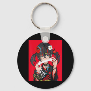 Cute Anime Girls Japanese Aesthetic Costume Gift A Keychain