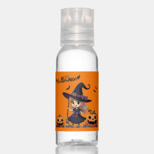 Cute, anime Halloween witch Hand Sanitizer
