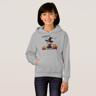 Cute, anime Halloween witch Hoodie