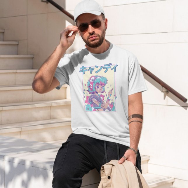 Cute Anime Japanese Girl T-Shirt (Creator Uploaded)