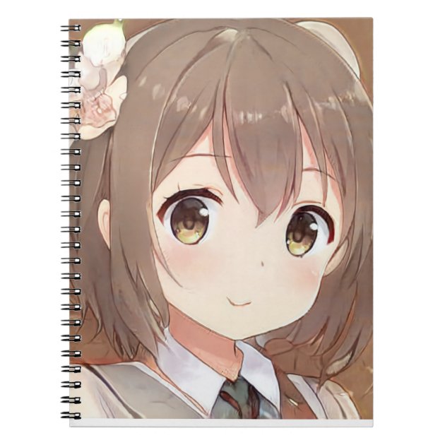 Desktop Wallpaper Brown Eyes, Cute Anime Girl, Original, Hd Image, Picture,  Background, 21875b