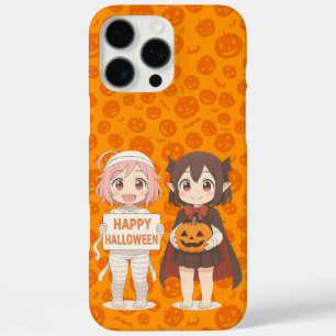 Cute anime mummy & vampire girls iPhone 16 pro max case