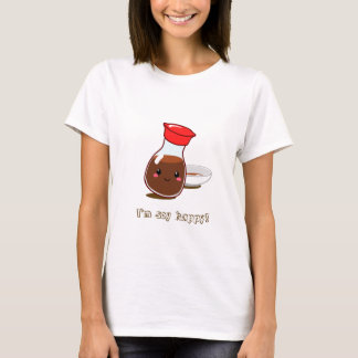 Cute Anime Soy Sauce "I'm soy happy!" T-Shirt