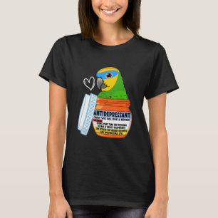 Cute Antidepressant Parrot I Orange-winged Amazon T-Shirt