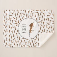 Ant Sherpa deals Fleece Blanket