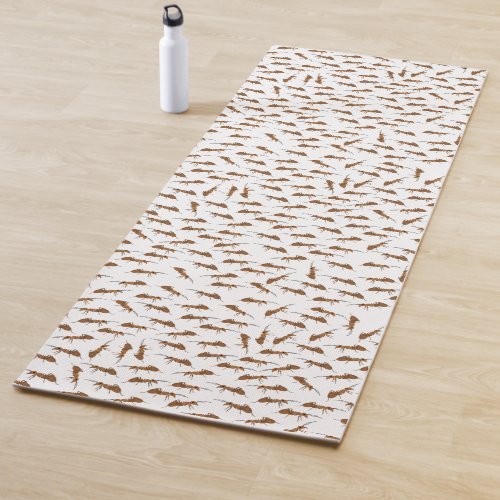 Cute Ants Pattern Yoga Mat