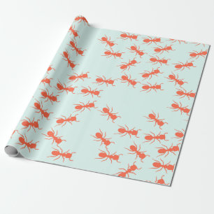 Cute Ants Wrapping Paper