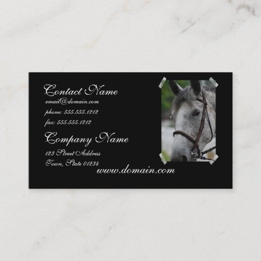 Customizable Cute Appaloosa Horse Business Card