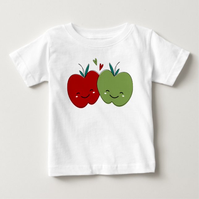 Cute Apple Baby T-Shirt (Front)