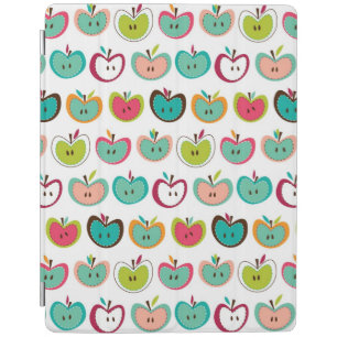 Cute apple pattern iPad smart cover