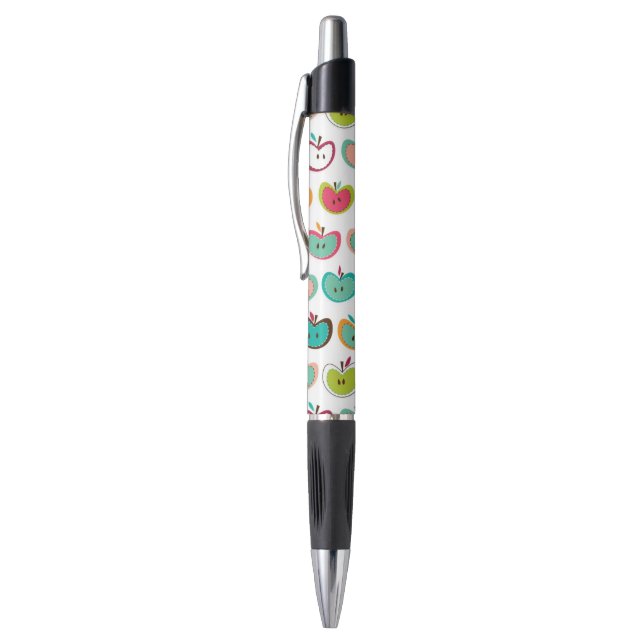 Cute apple pattern pen (Top (Vertical))