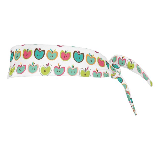 Cute apple pattern tie headband (Rotate 90)