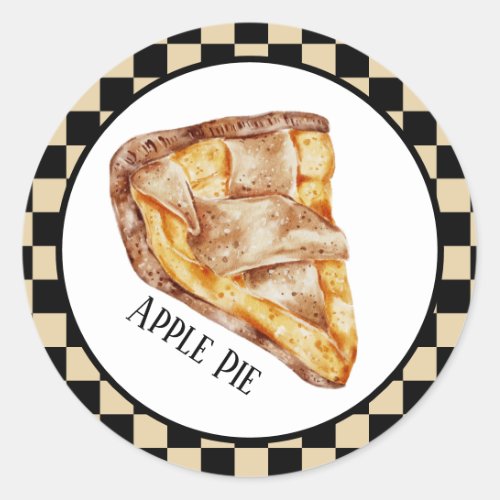 cute apple pie add text sticker 