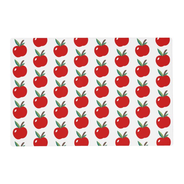 Cute Apple Placemat (Front)