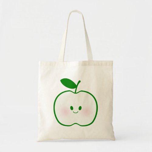 Cute Apple Tote Bag