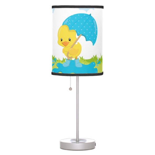 Cute April showers Table Lamp