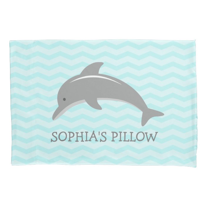 dolphin pillowcase