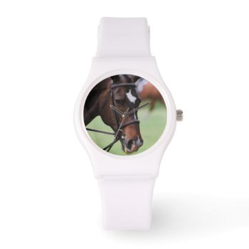 Cute Arabian Horse Watch by HorseStall at Zazzle