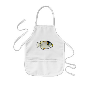 Cute Arabian Picassofish Kids' Apron