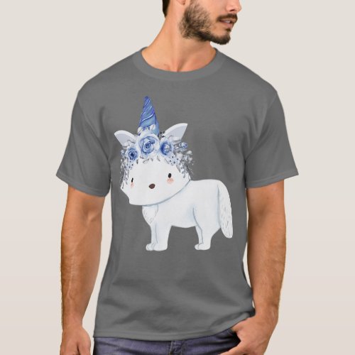 Cute arctic fox 3 T_Shirt