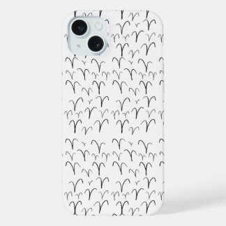 Cute Aries Pattern iPhone 15 Plus Case