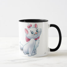 Cute Aristocats White and Pink Cat Disney